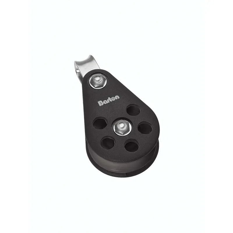 Barton 64mm Plain Bearing Pulley Single Block Fixed Eye