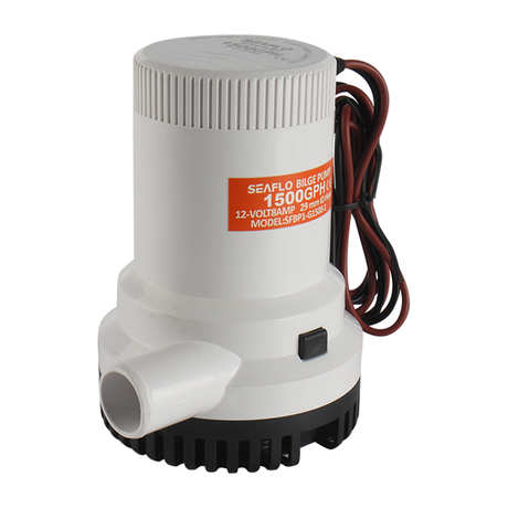 SEAFLO 01 Series 1500GPH Seaflo Bilge Pump NON AUTO