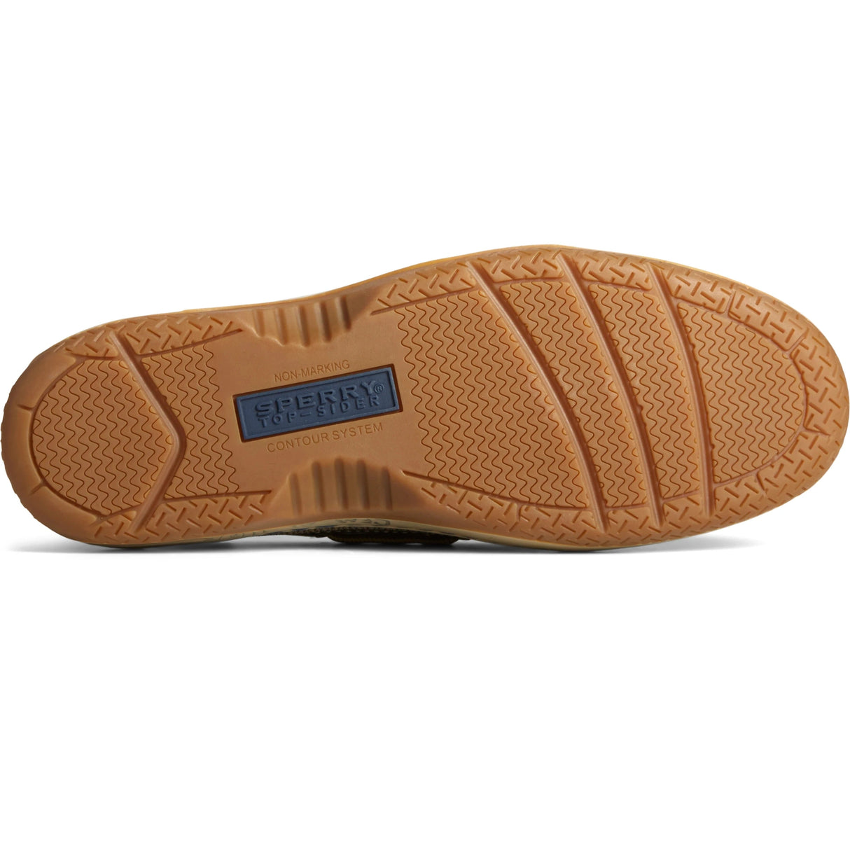 SPERRY MEN'S BILLFISH 3-EYE WIDE LEATHER NAVY/BROWN size us11