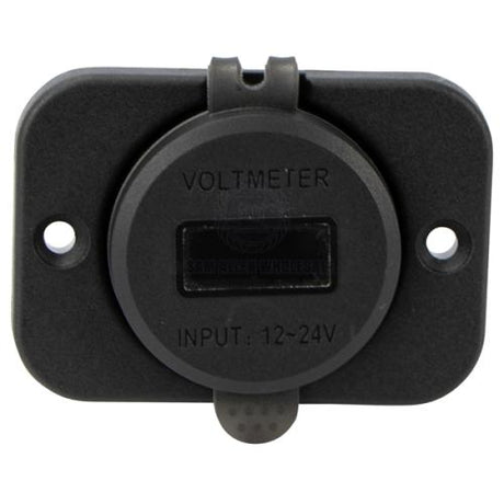 RELAXN Socket - Single Panel - Voltmeter & Dual USB-A / USB-C Charger