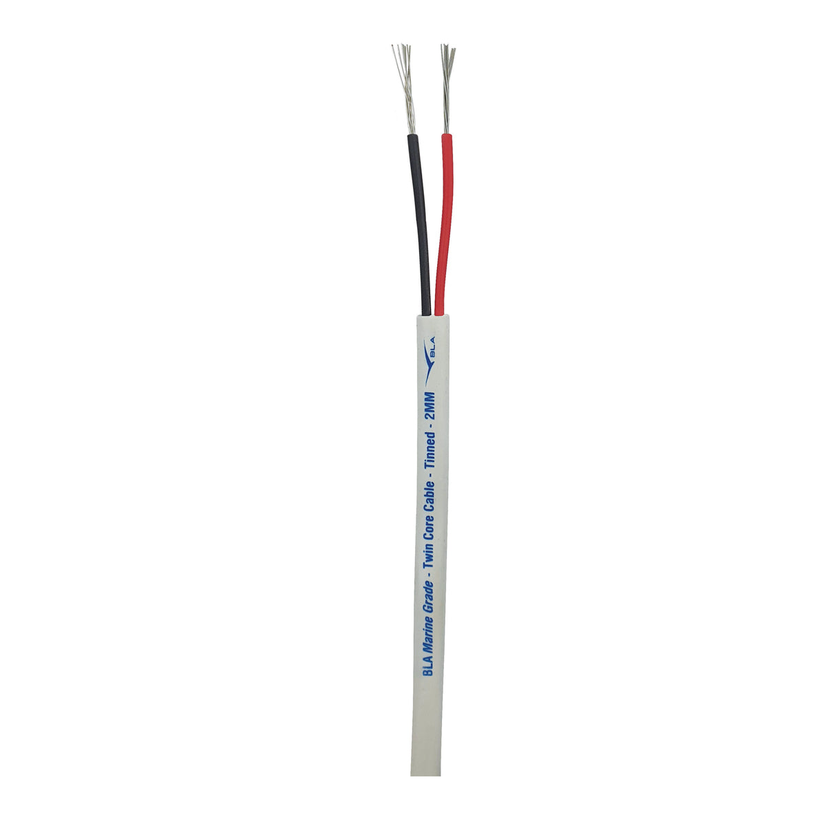 BLA Twin Core Sheath Tinned Cable 2mm X 10m
