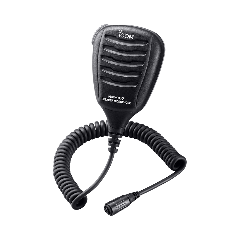 Icom HM167 Waterproof Speaker Microphone