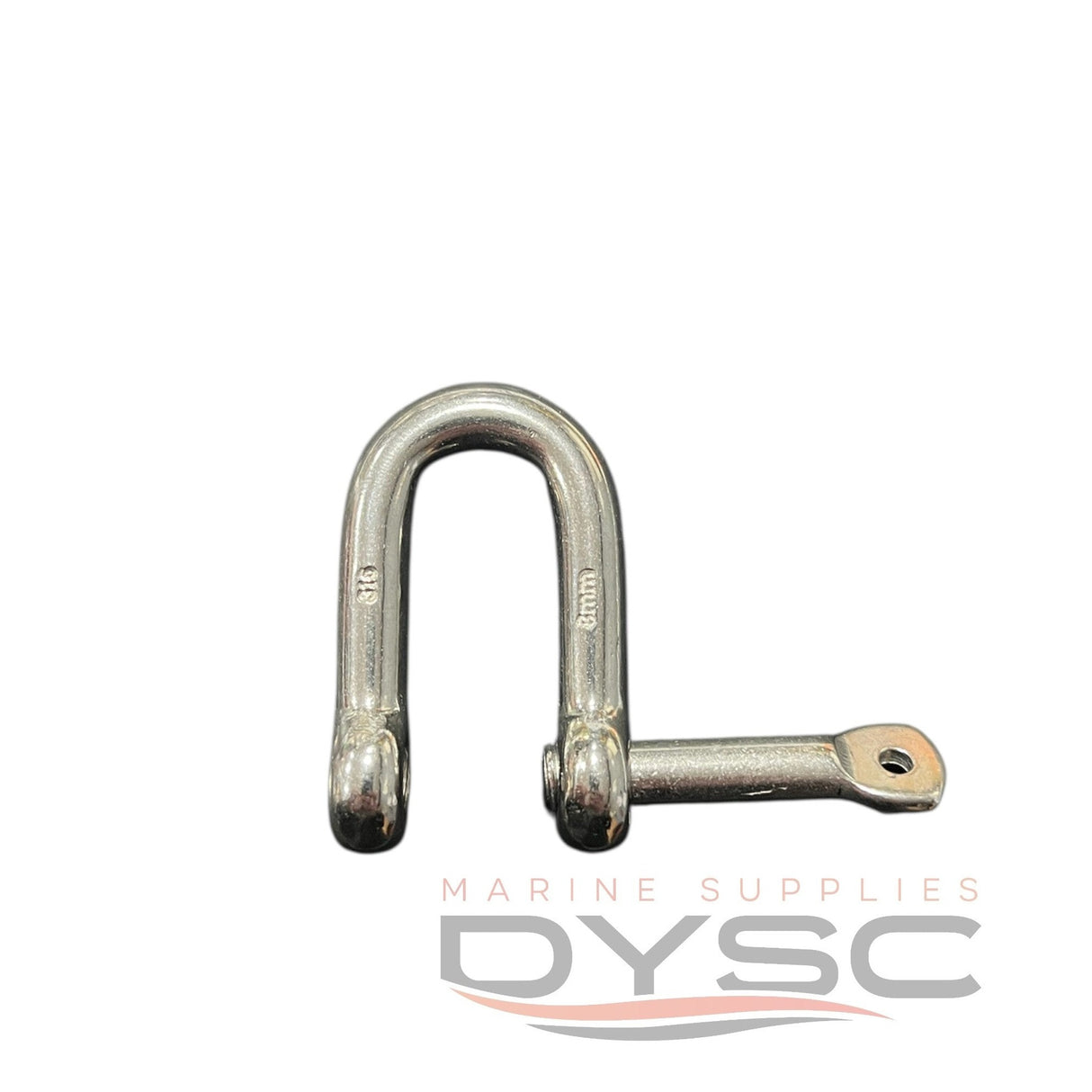 Forged Dee Shackles with captive bolt 316 Stainless
