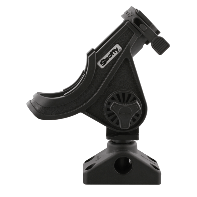SCOTTY 280 BAITCASTER / SPINNING ROD HOLDER WITH SIDE/DECK MOUNT