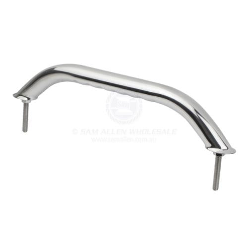Hand Rails - Ribbed Grip - Stud Mount - Stainless Steel
