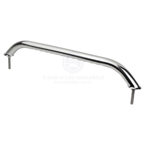 Hand Rails - Ribbed Grip - Stud Mount - Stainless Steel