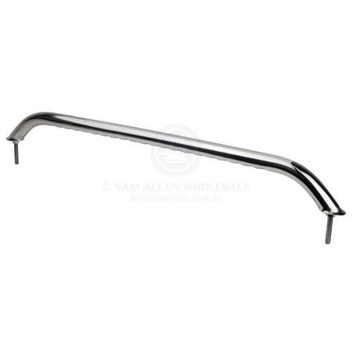 Hand Rails - Ribbed Grip - Stud Mount - Stainless Steel