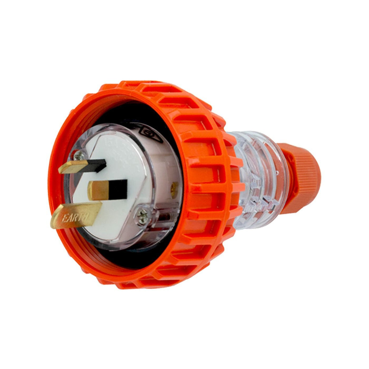 15A 250V Industrial 3 Pin Flat Straight Plug Replacement