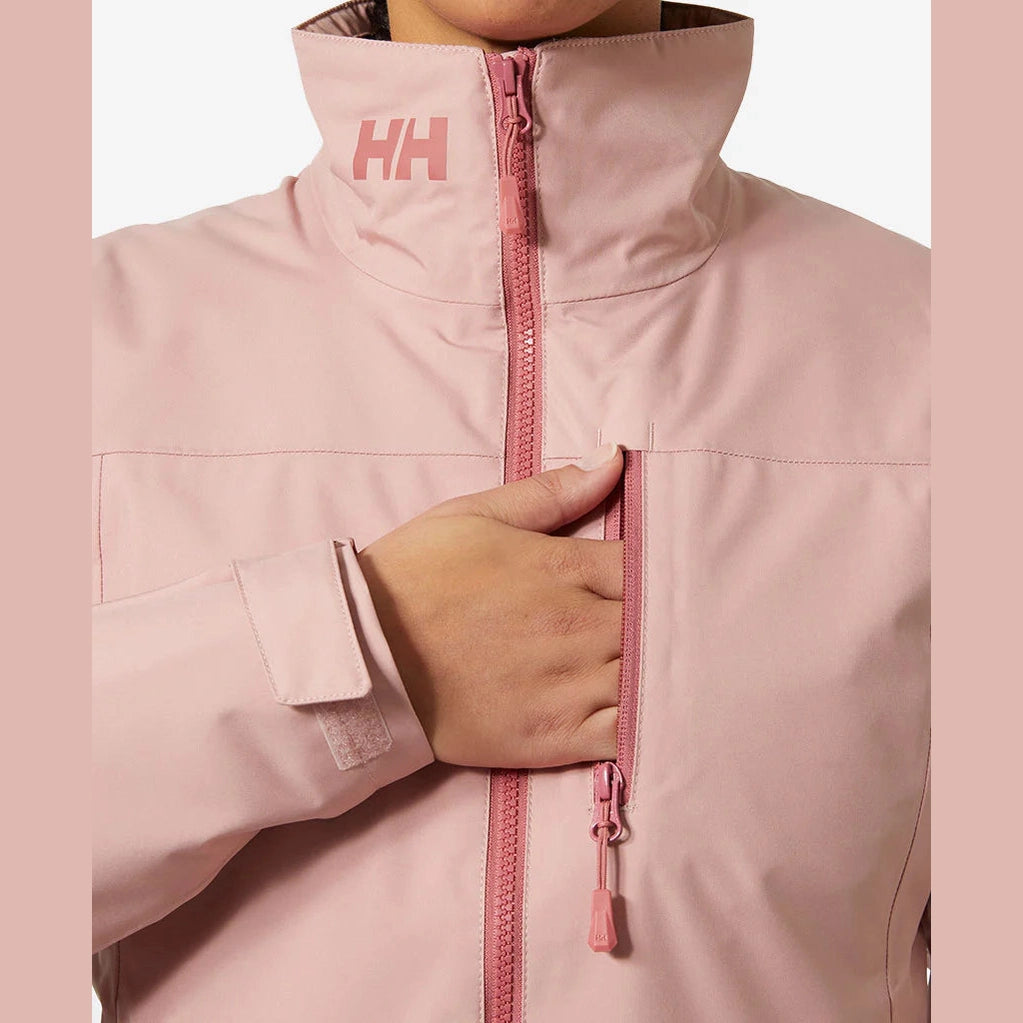 Helly Hansen Women's Crew Midlayer Jacket 2.0 Pink Salt