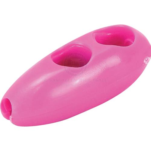 Olive clip suit 5mm shock cord pink