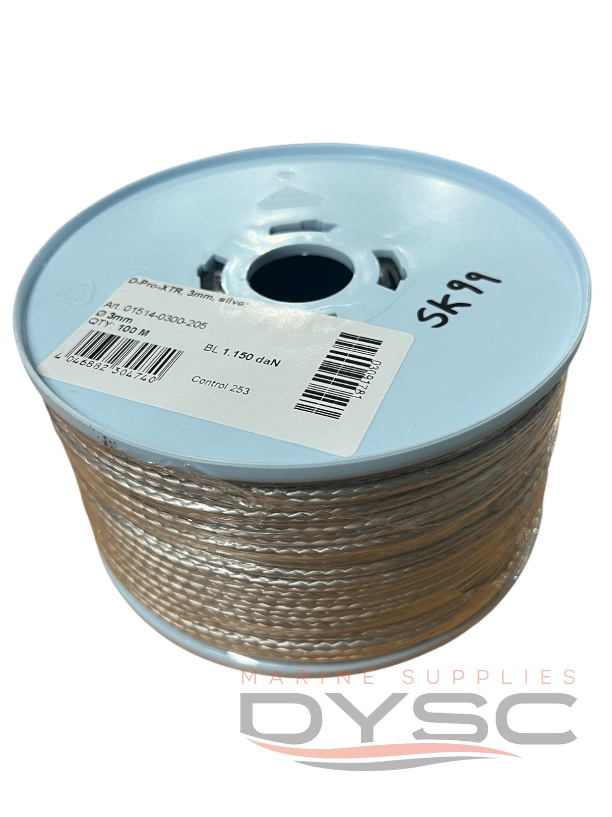Liros D-Pro-XTR Pro Dyneema® SK99 3mm 100mt Roll
