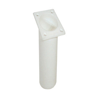 Rod Holder, Angled, White, Rectangle Top
