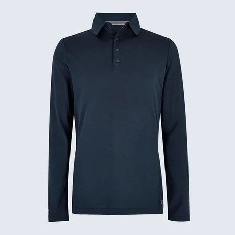 DUBARRY Freshford Unisex Long-sleeved Polo - Navy Special WOODEN BOAT FESTIVAL