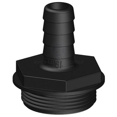 Trudesign Aquavalve Hose Tail - Straight 32mm