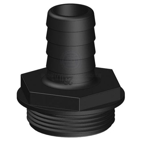 Trudesign Aquavalve Hose Tail - Straight 32mm
