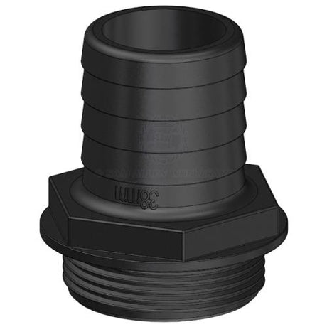 Trudesign Aquavalve Hose Tail - Straight 32mm