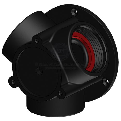 TruDesign Aquavalve - Connector 3 Ways 1 1/2" BSP