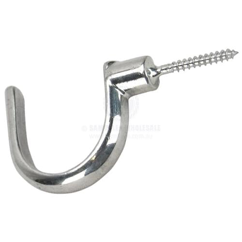 Cast Stainless Screw Hook