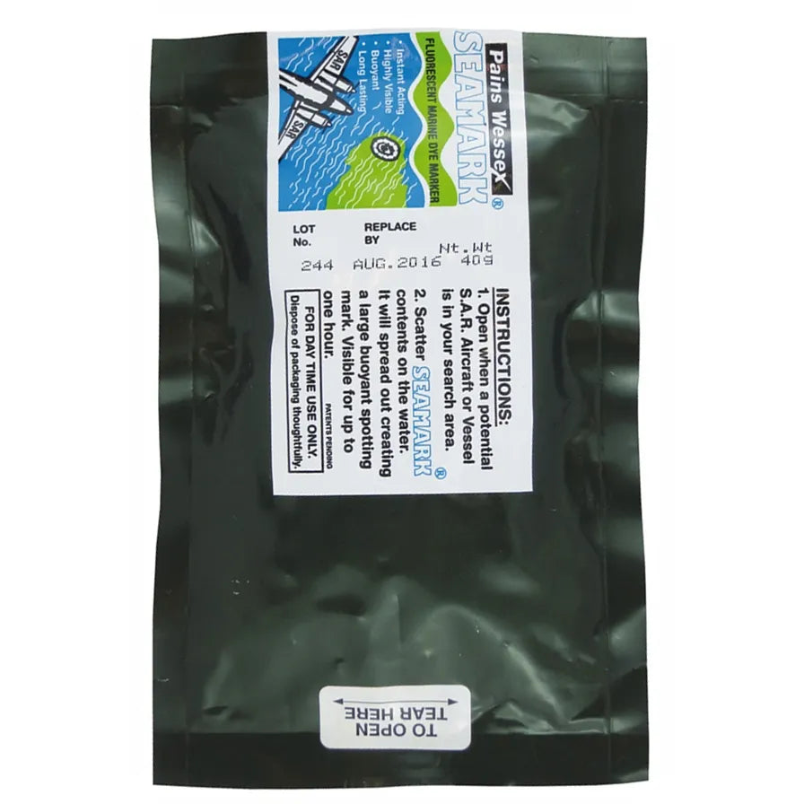 Pains Wessex Seamarker Dye – Fluorescent Green