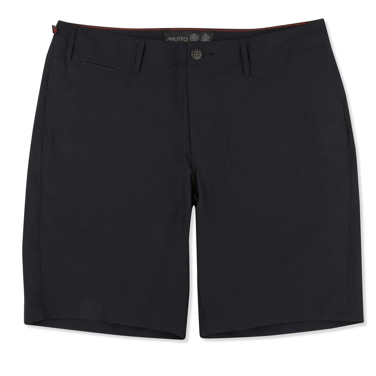 Musto MEN'S RIB UV FAST DRY SHORT Black Size 40 Clearance