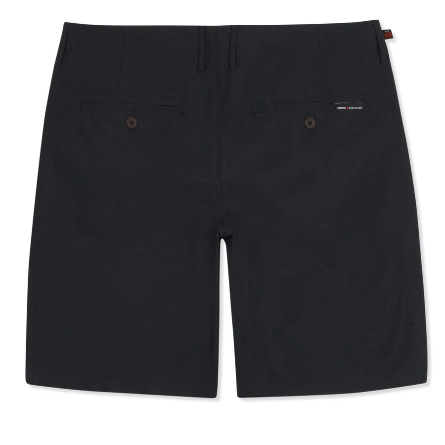 Musto MEN'S RIB UV FAST DRY SHORT Black Size 40 Clearance