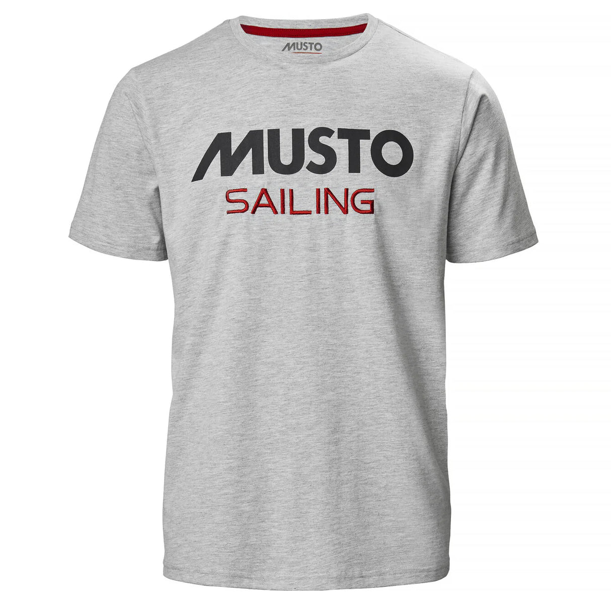 MENS MUSTO T-SHIRT GREY MARLE SPECIAL