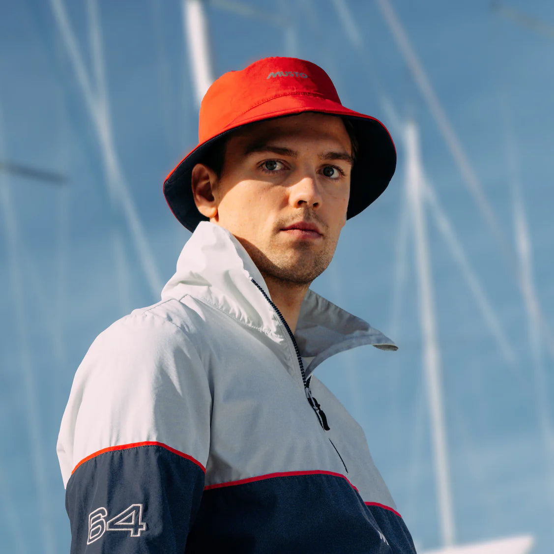 MUSTO SALCOMBE REVERSIBLE BUCKET HAT SPECIAL S/M