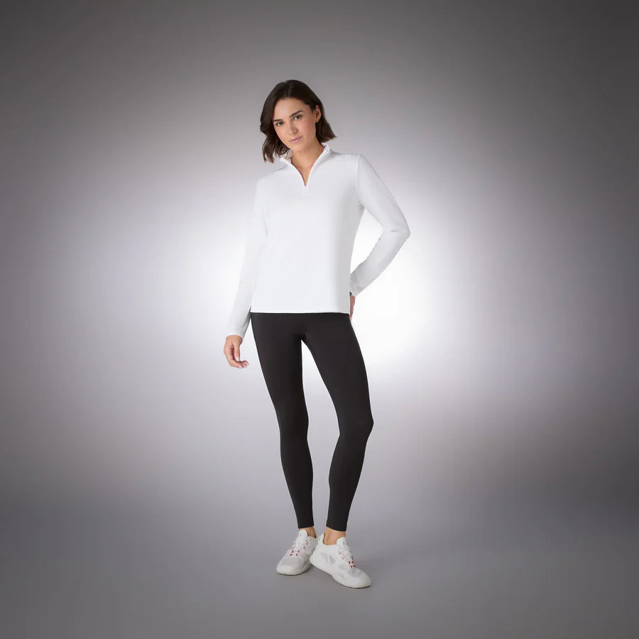MUSTO WOMEN'S EVO AERO LONG-SLEEVE TOP WHITE