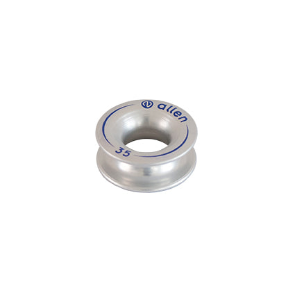 Allen 35mm thimble Low Friction Ring Silver