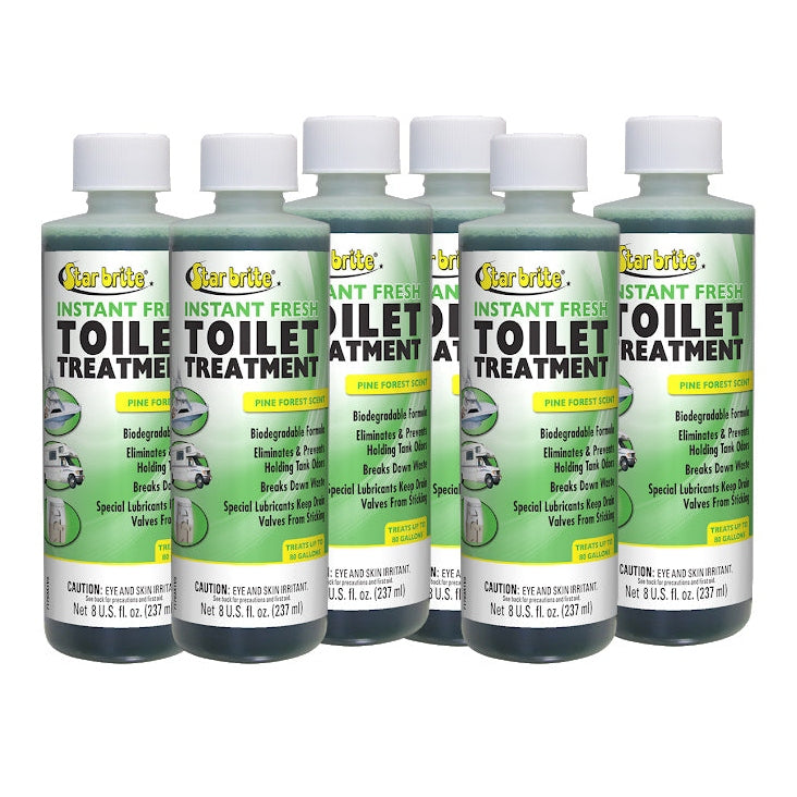 Starbrite Insta Fresh Toilet Treatment Pine Forest Scent 237ml 6 Pack