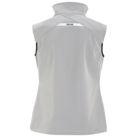 Slam Womens Active Softshell Vest Aluminum