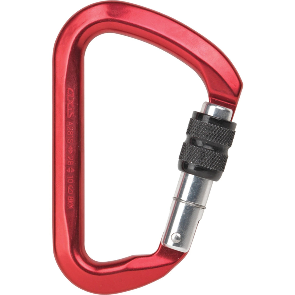 Axis 25KN Big D Screwgate Carabiner