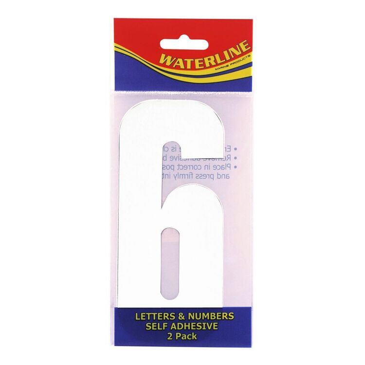 Waterline 6" Rego Stickes 2 pack