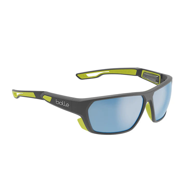 Bollé Airfin Grey Acid Matte / Sky Blue Polarised Cat 3