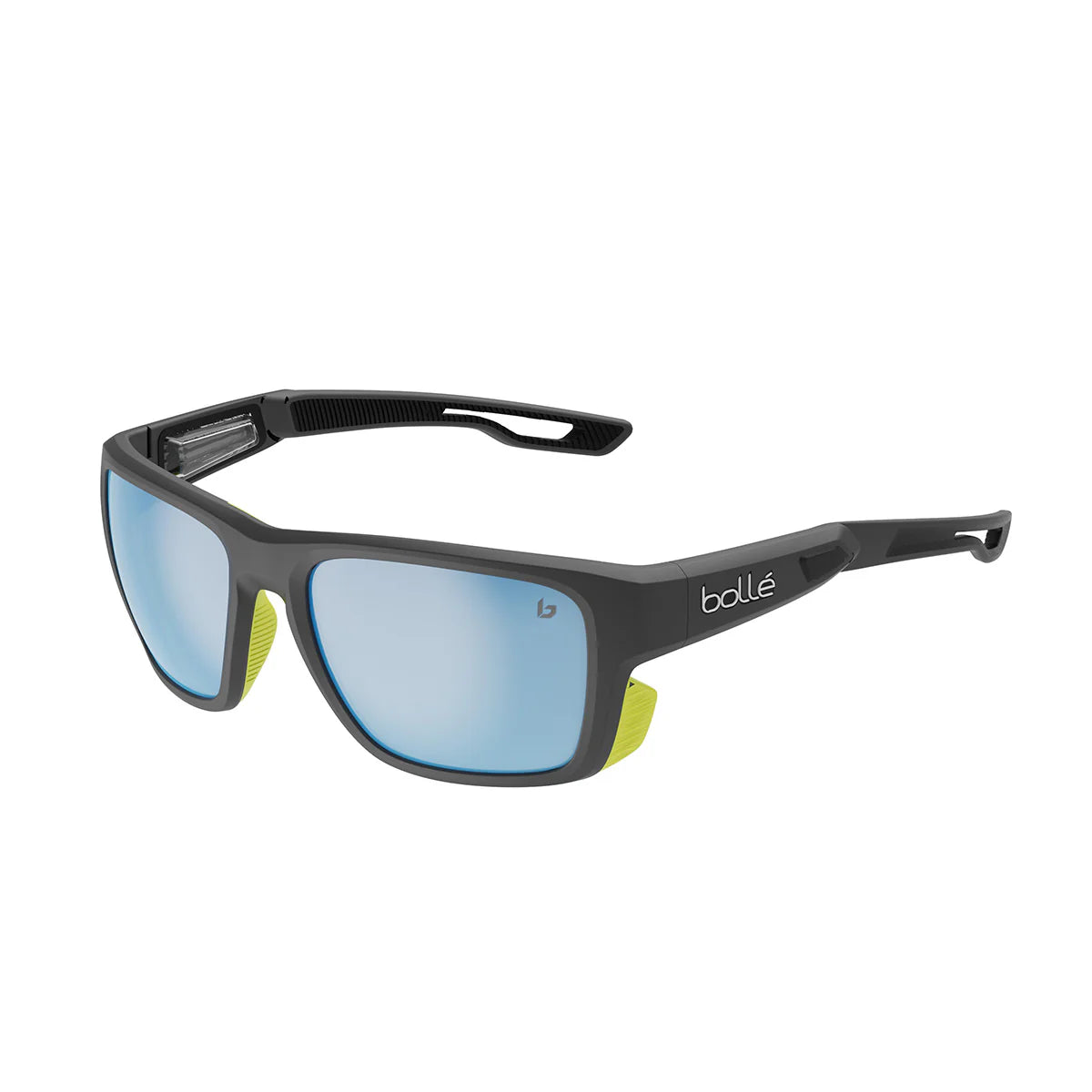 Bollé Airdrift Black Acid Matte / Sky Blue Polarised Cat 3