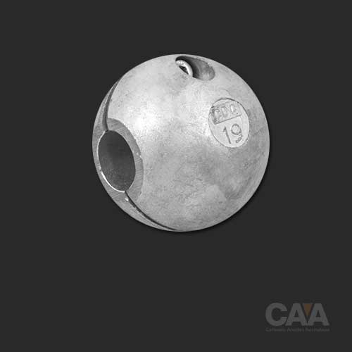 Zinc Shaft Anode 3/4