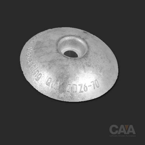 70 mmØ Zinc Rudder Anode