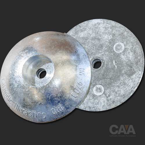 90 mmØ Zinc Rudder Anode