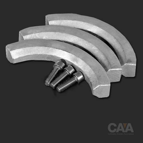 Volvo Three Bladed Folding Propeller Zinc Anode CDZ9-093