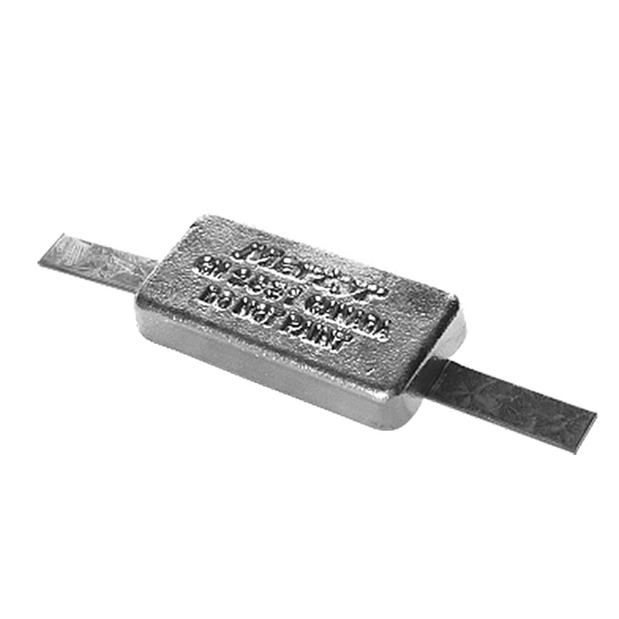 Plate Hull Anodes CM2631GZ (Weld-on) 152 x 76 x 25mm