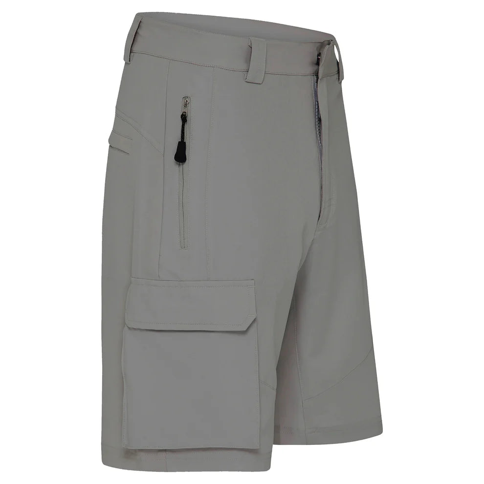Burke Crew Short - Light Grey