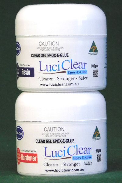 LuciClear Clear Gel Epox-E-Glue 150 gram kit