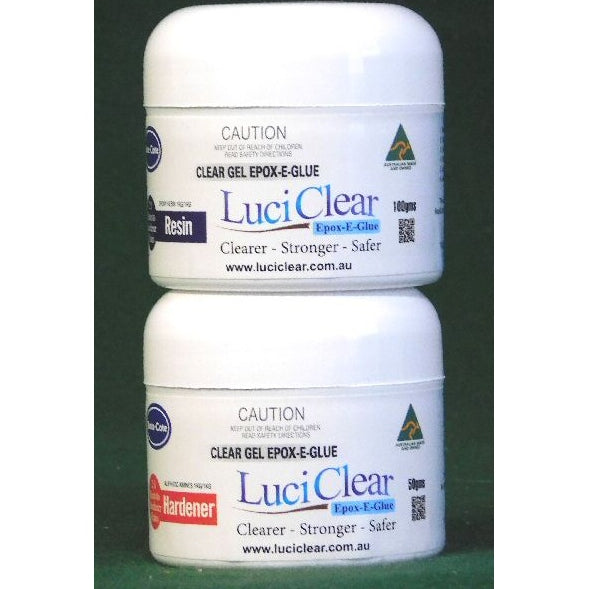 LuciClear Clear Gel Epox-E-Glue 150 gram kit