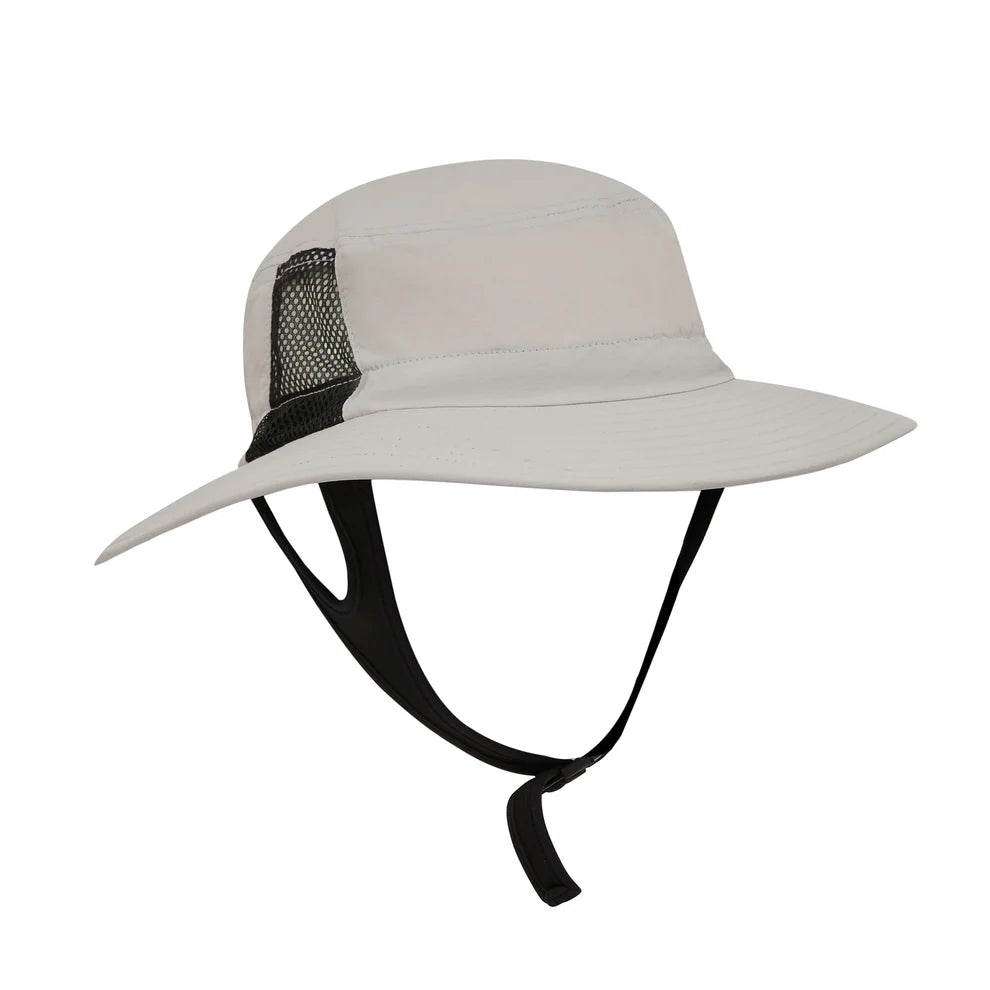 Burke Profile Mesh Panel Sun Hat - Light Grey