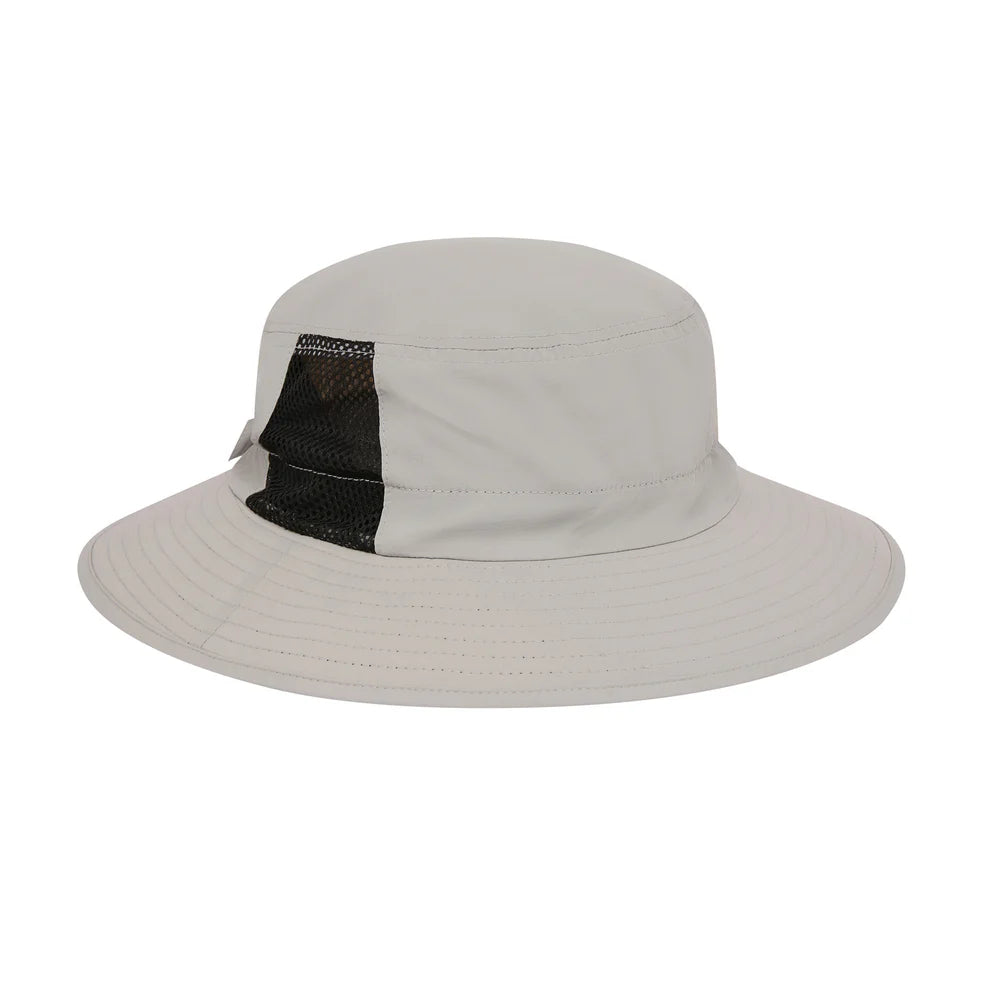 Burke Profile Mesh Panel Sun Hat - Light Grey