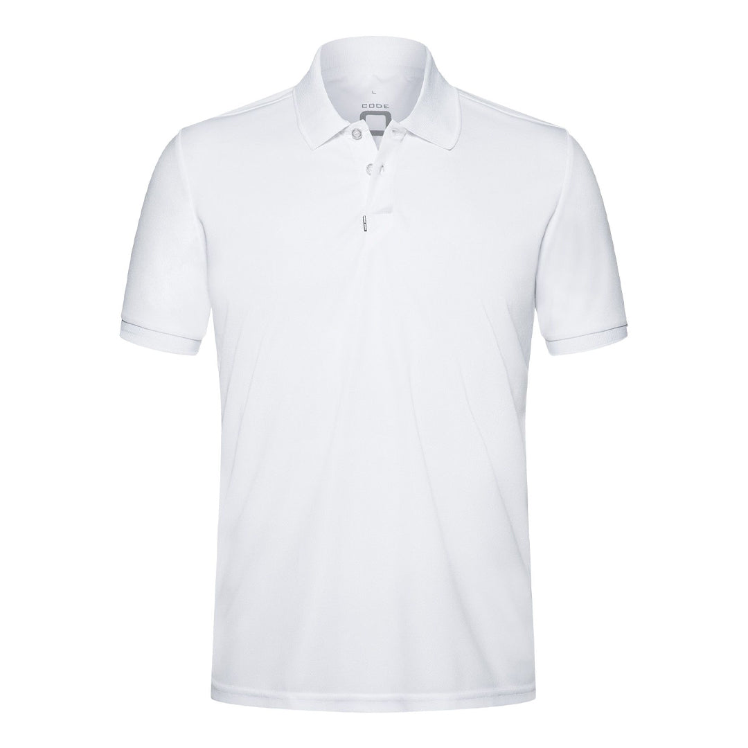 Code Zero Polo Shirt Ocean (Fibre Polo) White