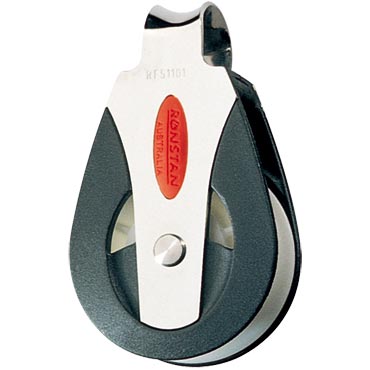 RonstanSeries 50 All Purpose Block, Single Loop Top RF51101