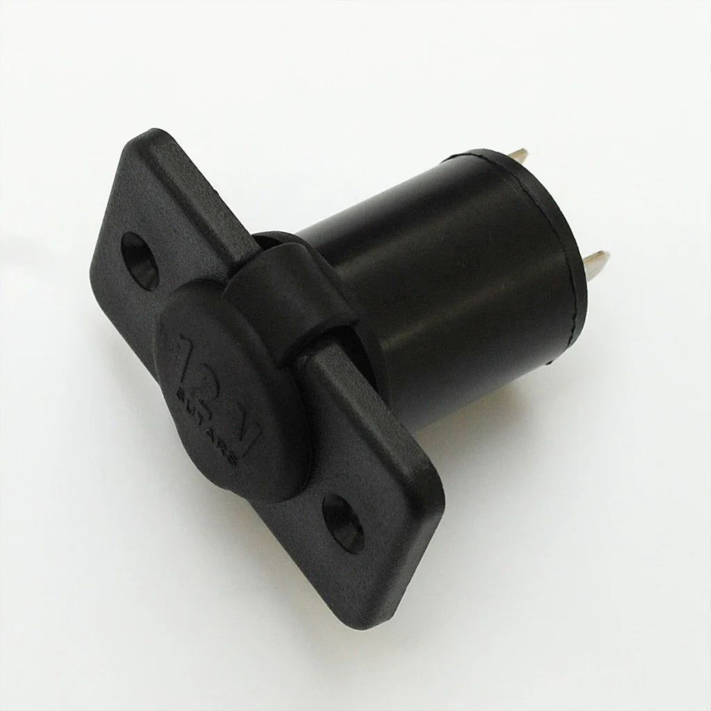 Sutars 1206, Low Voltage Socket Outlet 12V: Rectangular, Flush Mounted