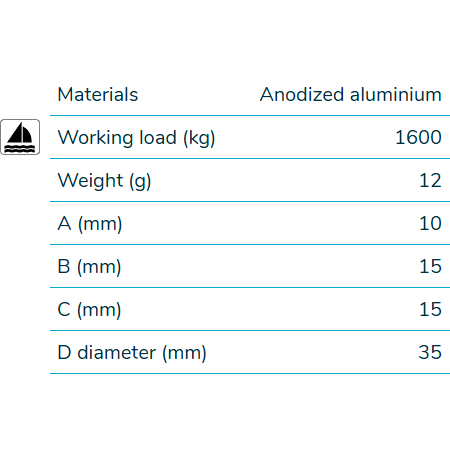 Wichard FRX15 - Friction ring Part #21510