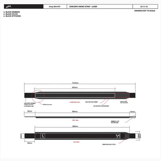 Zhik 470 Zhikgrip II Hiking Strap